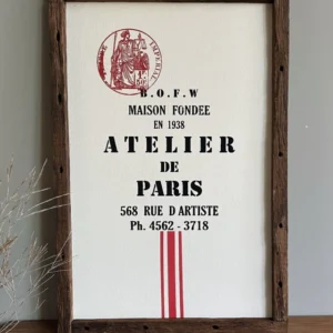 Cuadro Atelier de Paris