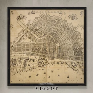 MAPA AMSTERDAM / PARIS